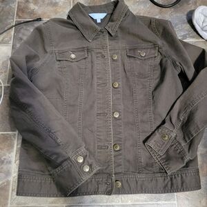 Denver Hayes Brown Jean Jacket Classic Style